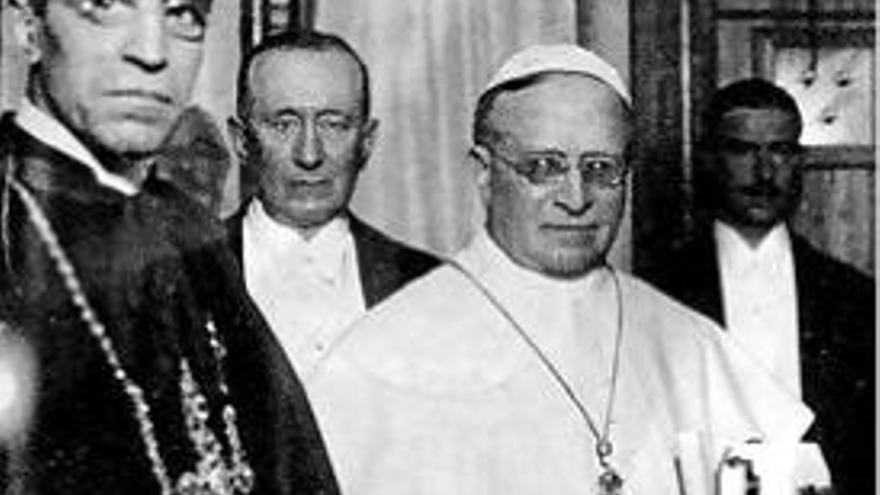 Cuando el papa Pío XI buscó la paz en España
