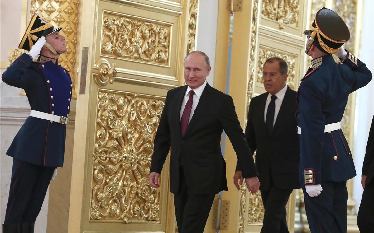 Putin, en el Kremlin.
