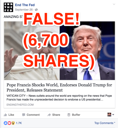 Ejemplo Fake News